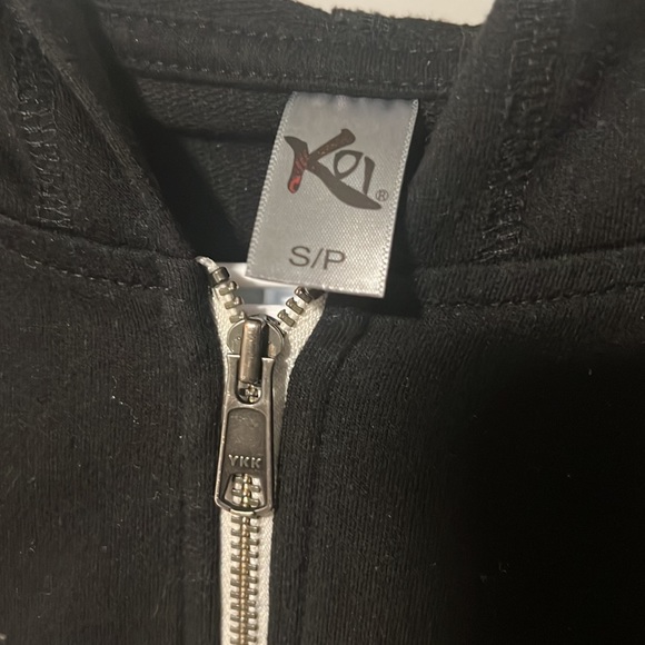 Mens Lightweight Black Hoodie - Picture 3 of 5